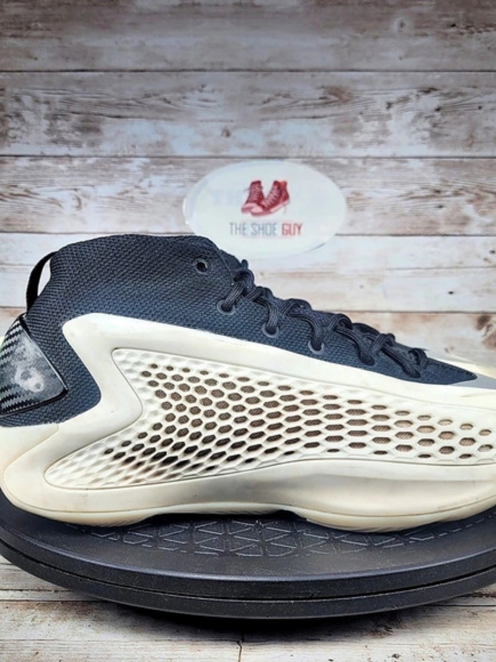adidas AE 1 'Stormtrooper Ivory Basketball Sneakers Youth Sz 6 Athletic Trainers